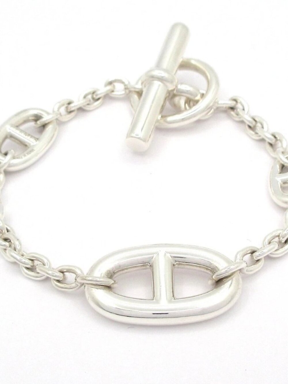 HERMES Shane Dunkle, Farandole - Silver 9******** None Bracelet - Picture 1 of 11